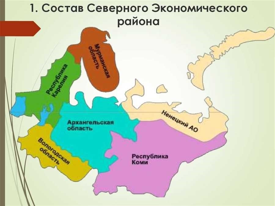 Северные районы россии список и особенности